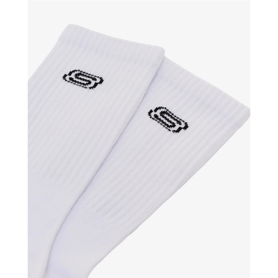 Skechers U Crew 2 Pack Socks S2520318-2325 Beyaz Çorap