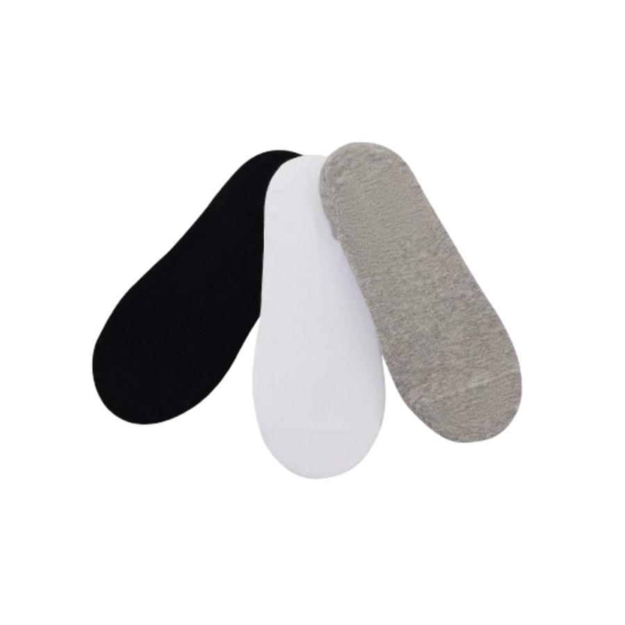 Skechers U No Show 3 Pack Socks S2520314-3474 Çok Renkli Çorap