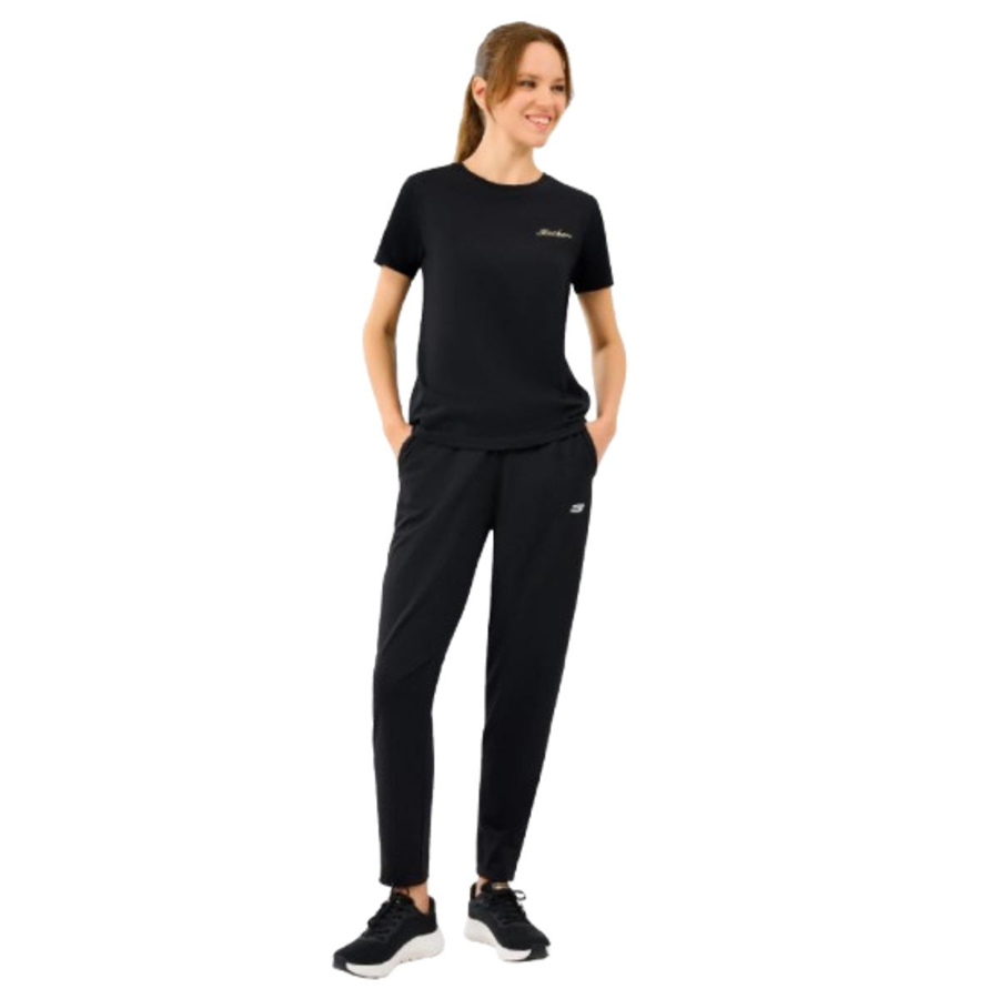 Skechers W Light Fabric T-Shirt S2520239-3817 Siyah Tişört