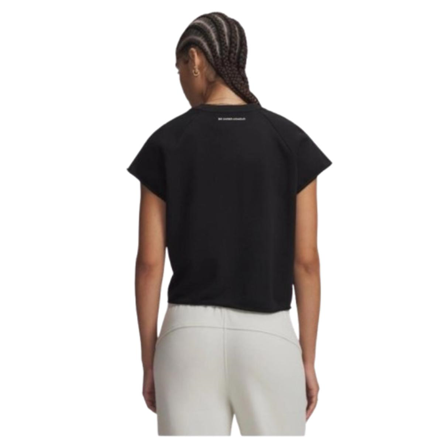 Under Armour Icon Wm Cut Off Ss 6013538-008 Siyah Tişört