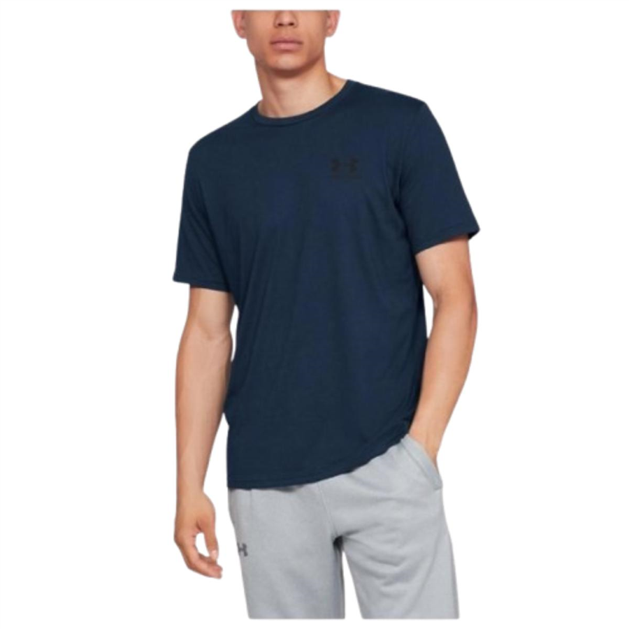 Under Armour Ua M Sportstyle Lc Ss 1326799-408 Mavi Tişört