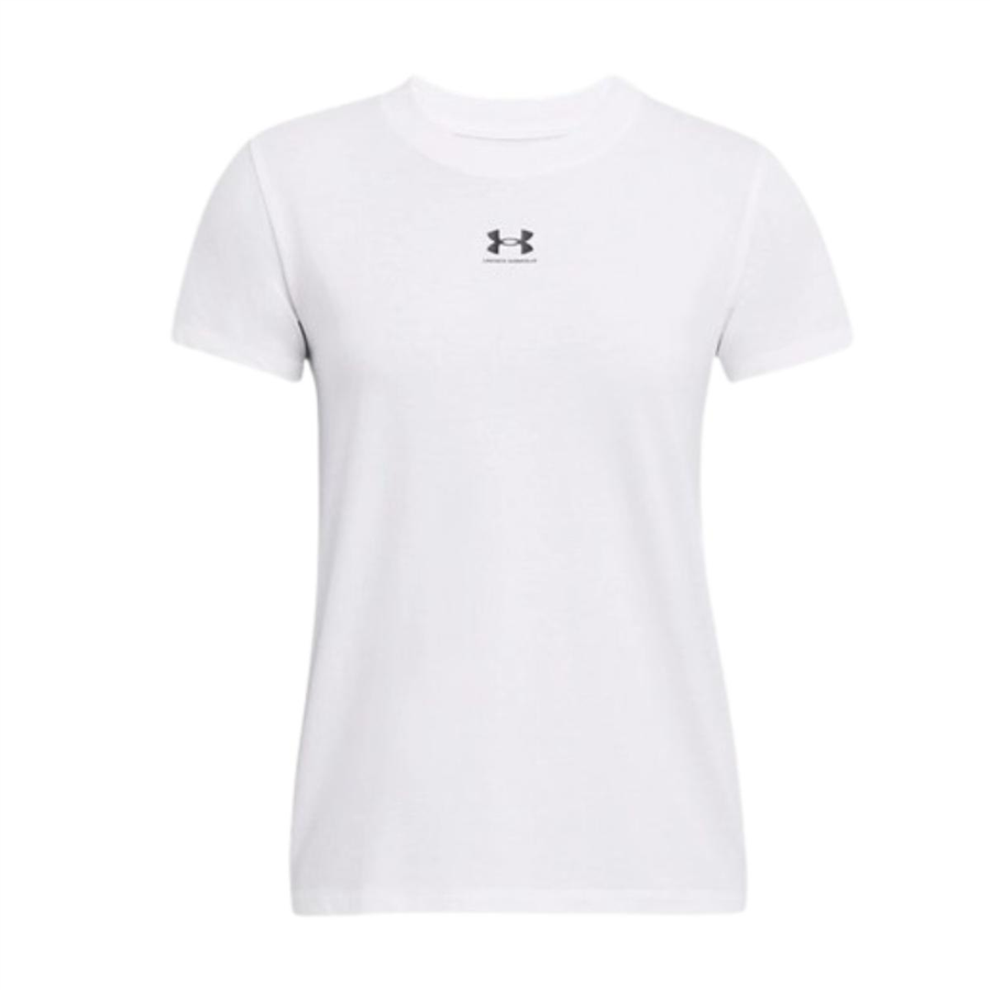 Under Armour Ua Rival Core Ss 1383648-100 Beyaz Tişört