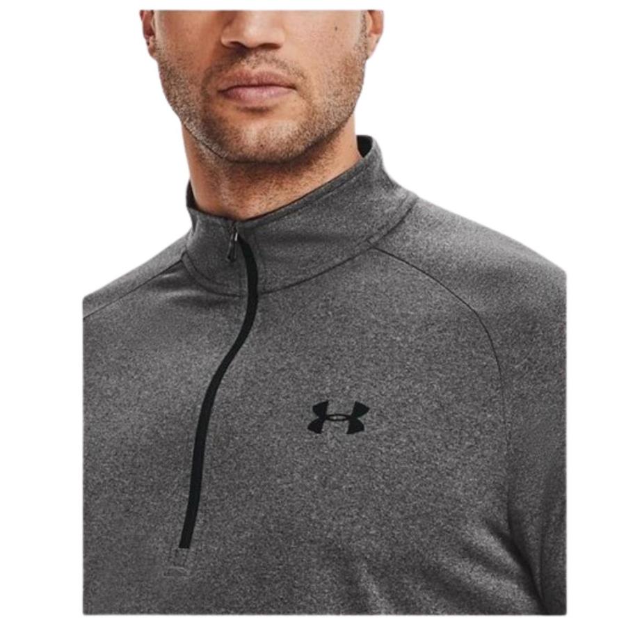 Under Armour Ua Tech 2.0 1/2 Zip 1328495-090 Erkek Gri Tişört