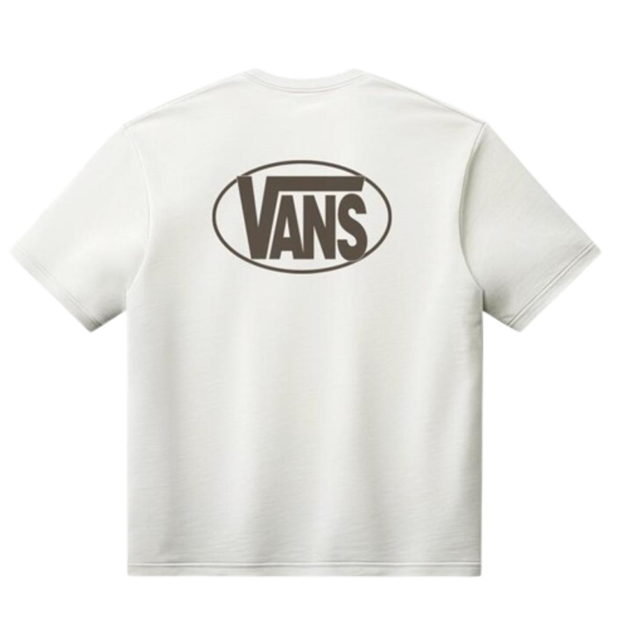 Vans Oval Logo Loose SS Tee VN0010FEFS81 Beyaz Tişört