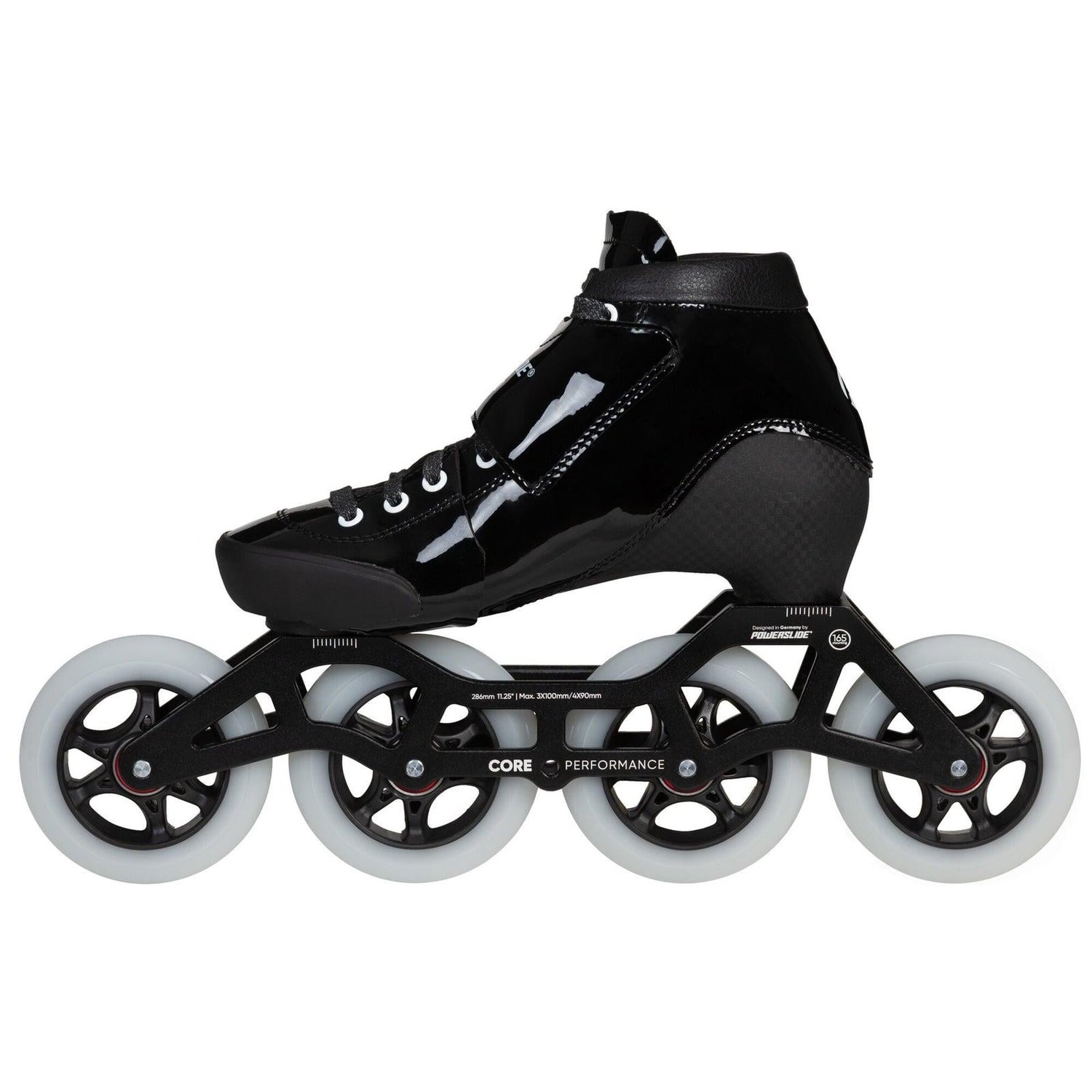 3X adj. Evo Black / White Racing Paten