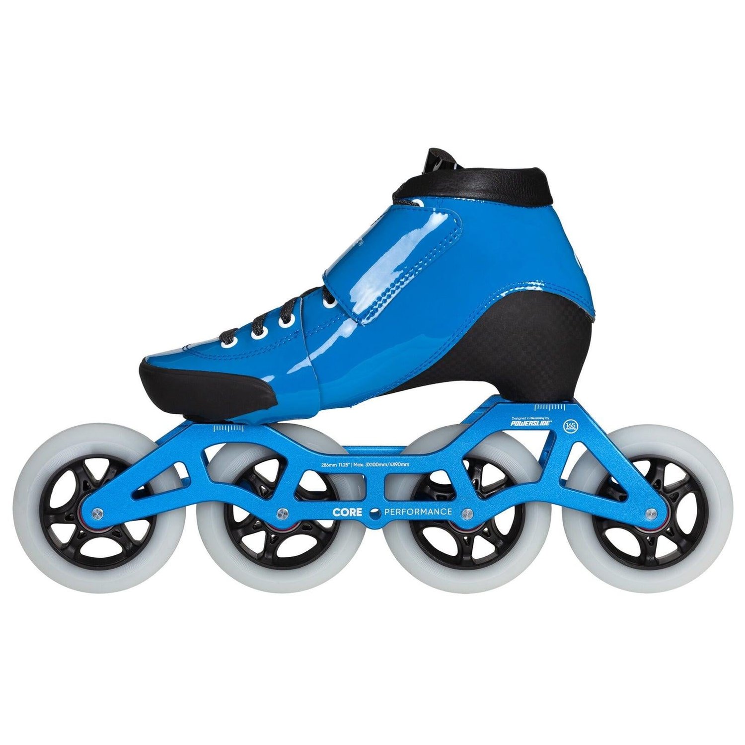 3X adj. Evo Blue / White Racing Paten