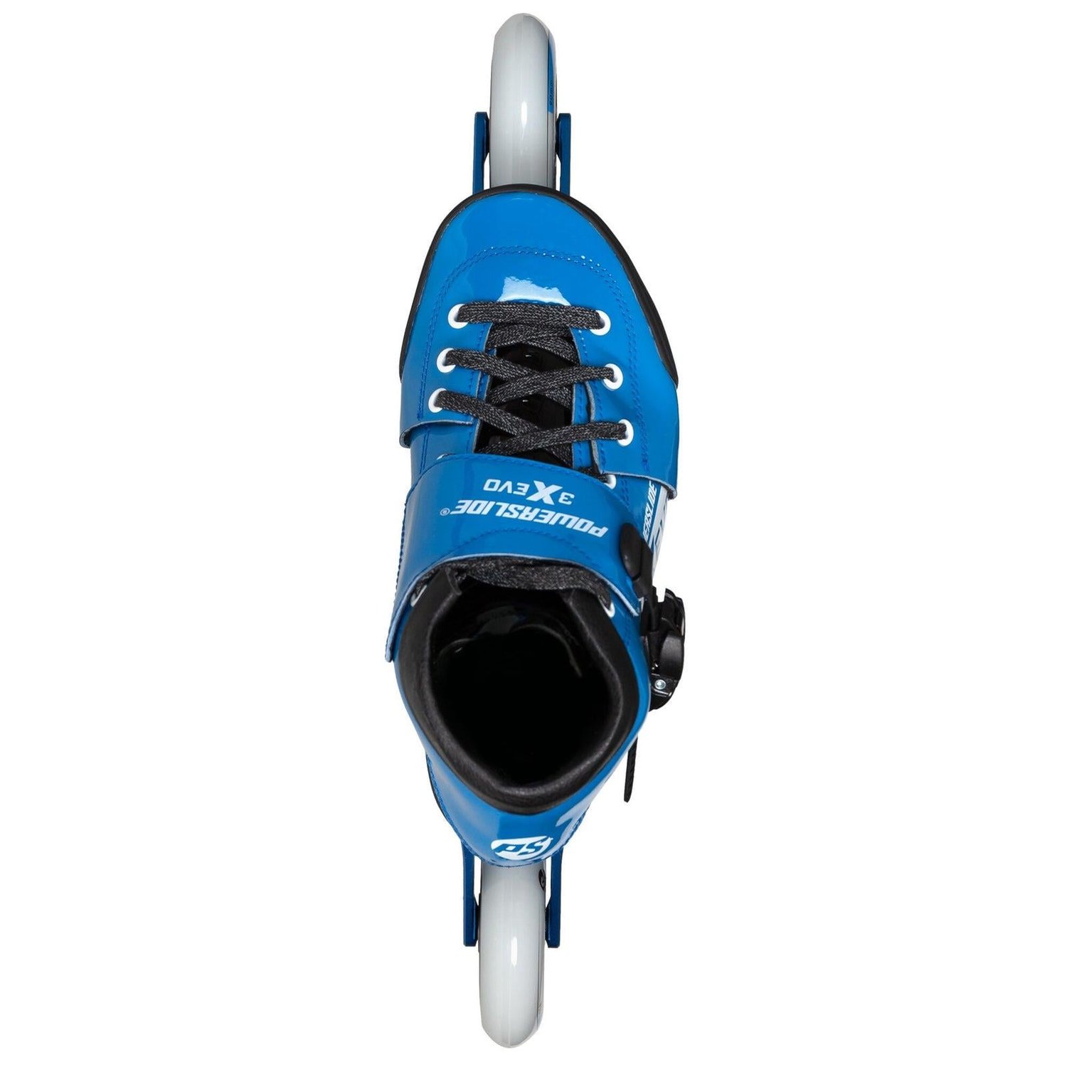 3X adj. Evo Blue / White Racing Paten