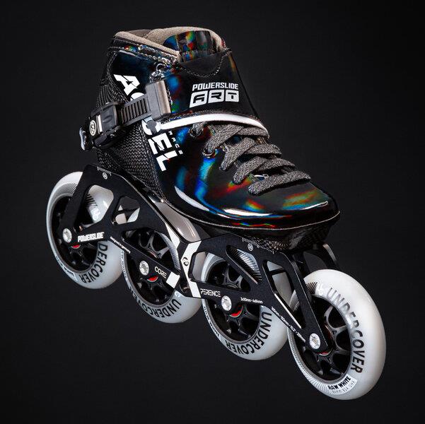 Accel Race Black Kids Racing Paten