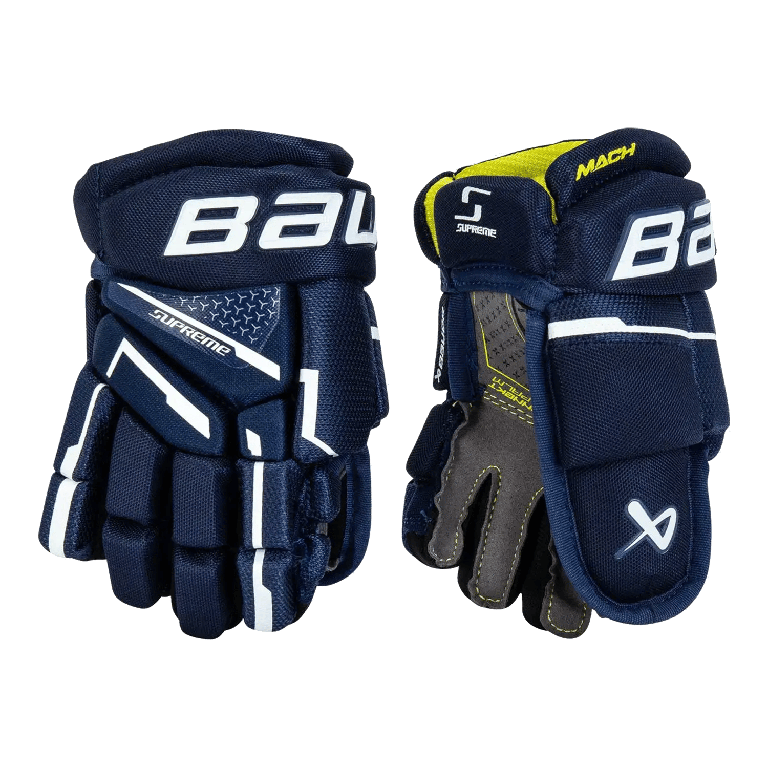 BAUER Supreme Mach Senior Hokey Eldiveni – Lacivert