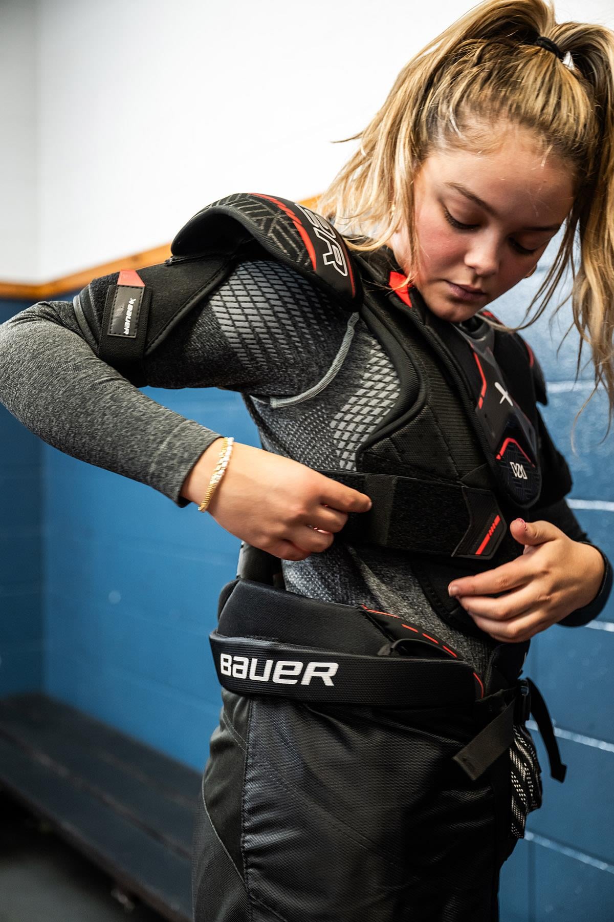 BAUER WMNS PRO hokey Omuzluk
