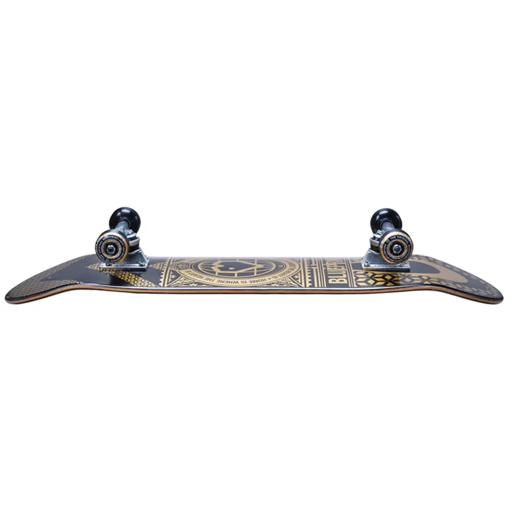 BluePrint 8.125 Home Heart Black Gold Skateboard Kaykay