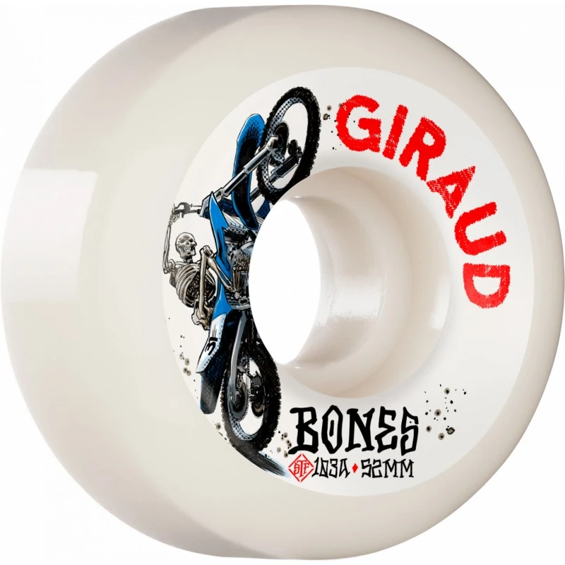 BONES PRO STF GIRAUD 12 O'CLOCK KAYKAY TEKERLEK SETI 52MM V5 SIDECUT 103A