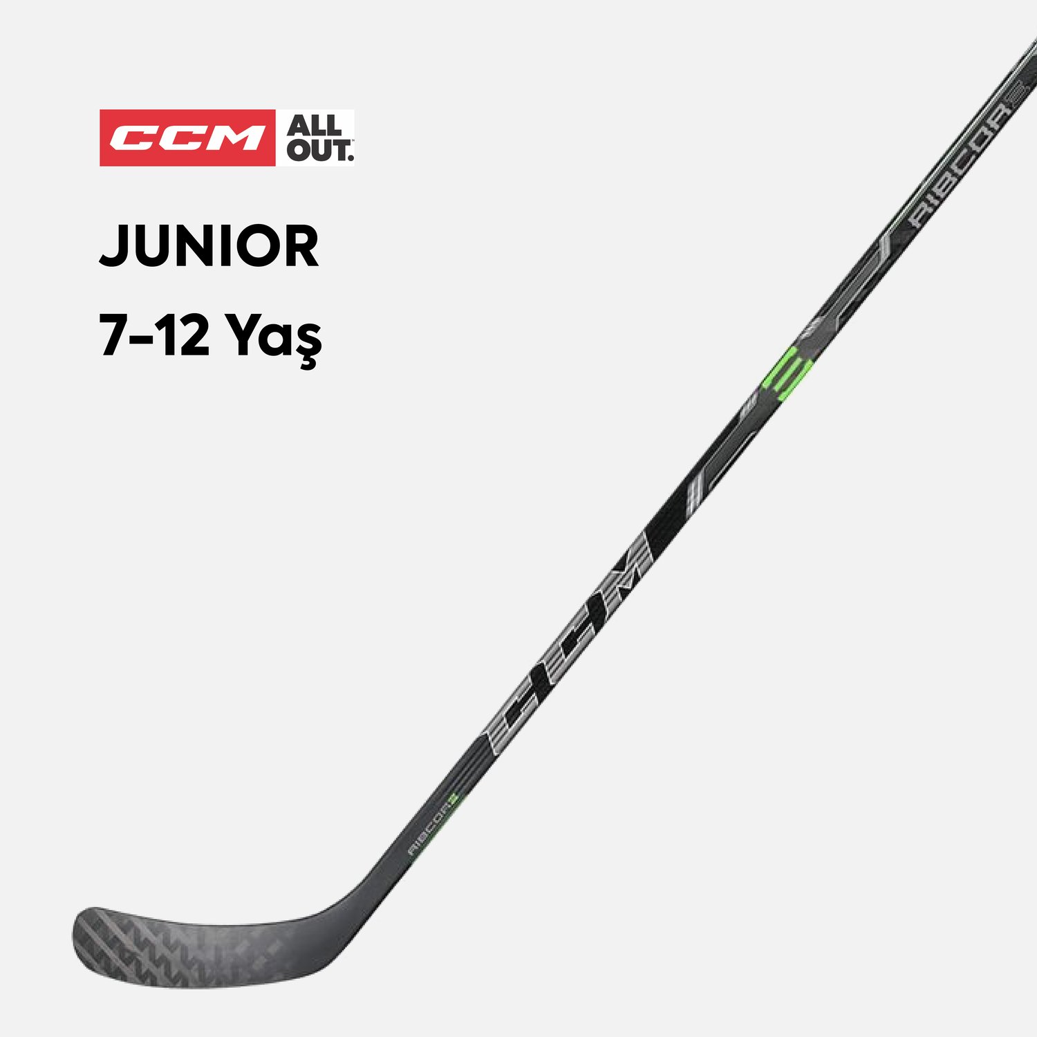 CCM Ribcor 40k Junior 40 Flex / 19 Kaşık / Sağ