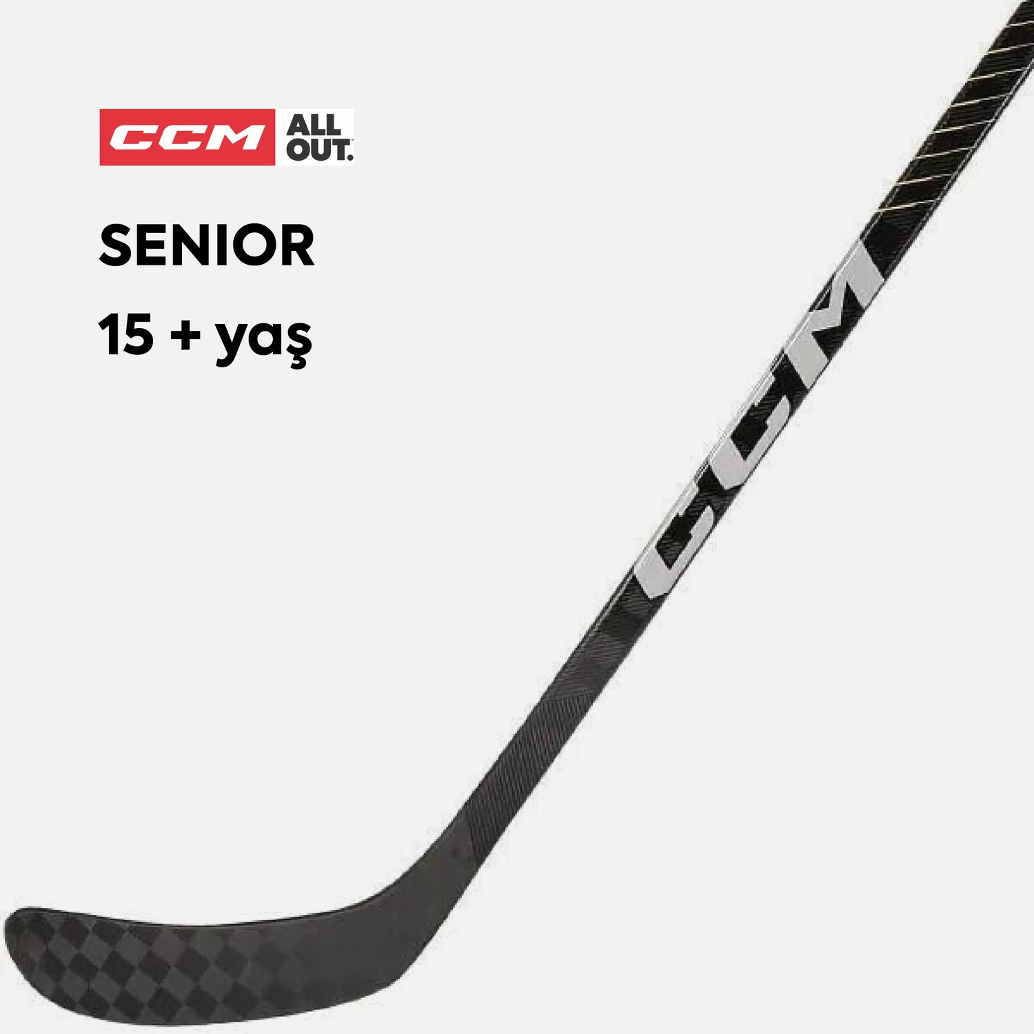 CCM Tacks AS-V Pro Senior 80 Flex P90TM Kaşık Sol Hokey Sopası