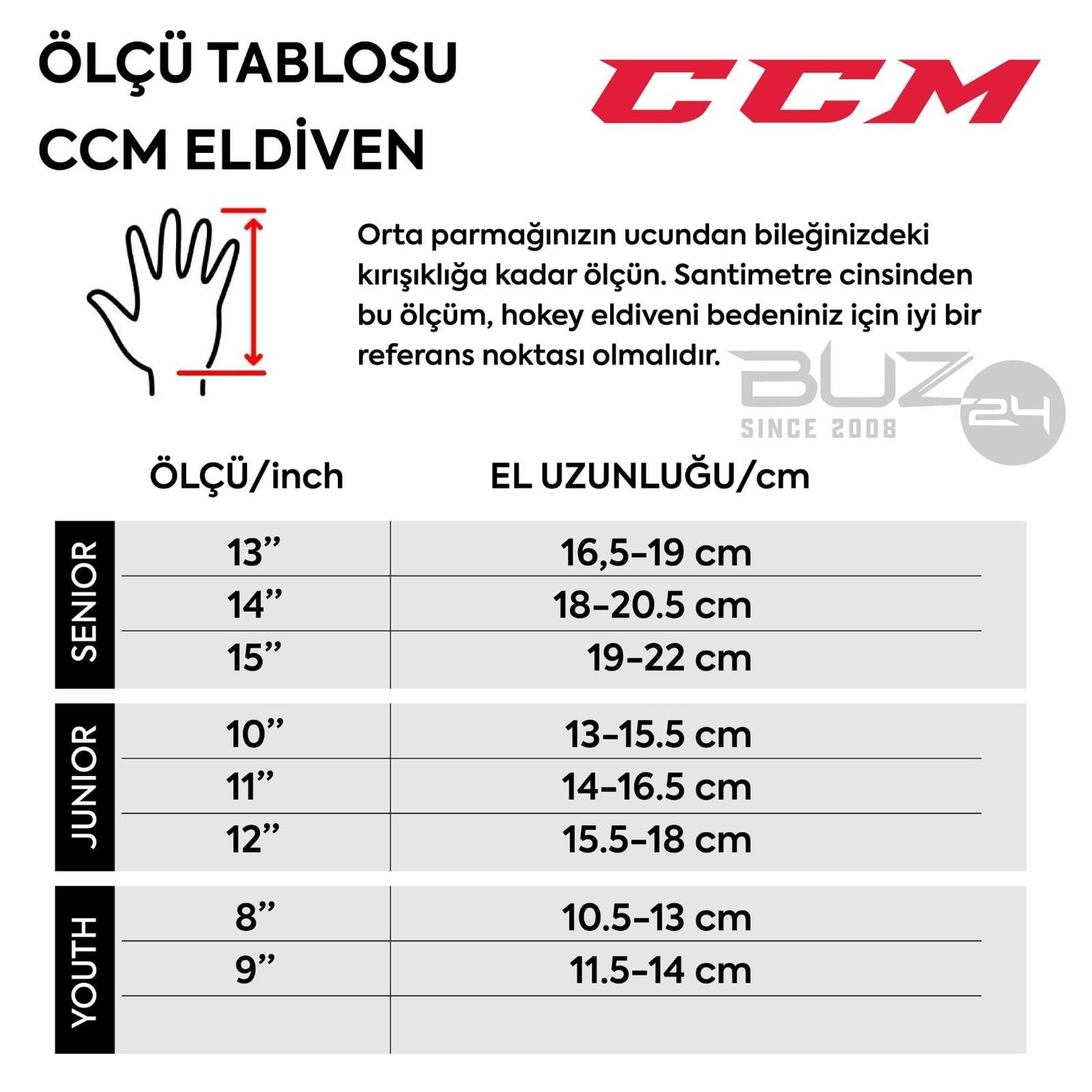CCM Tacks As550 Youth Hokey Eldiveni