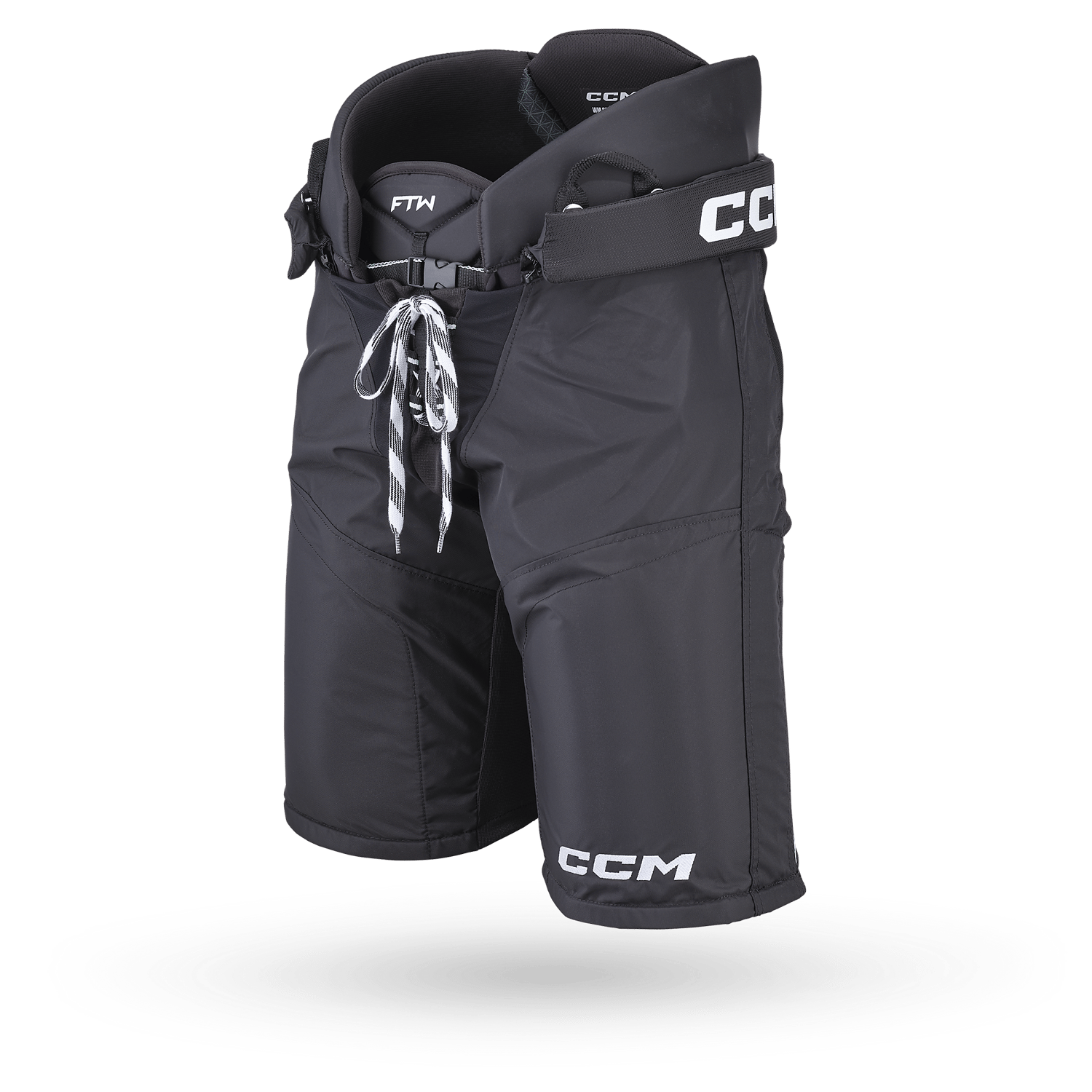 CCM WM Velcro Senior Hokey Pantolonu – Siyah