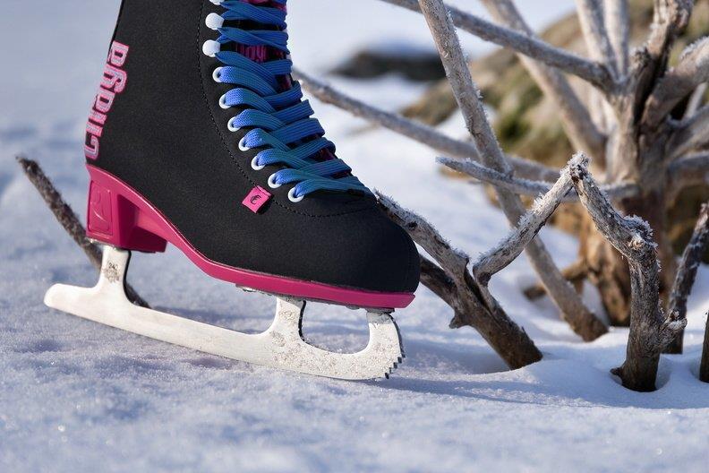 CHAYA CLASSIC BLACK/PINK BUZ PATENİ