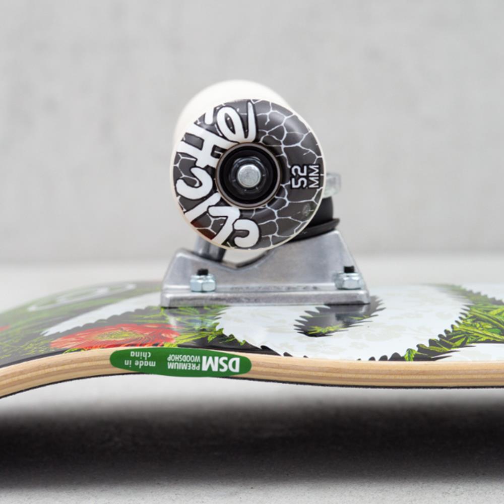 Cliche 8.125 Botanical Charcoal Skateboard Kaykay