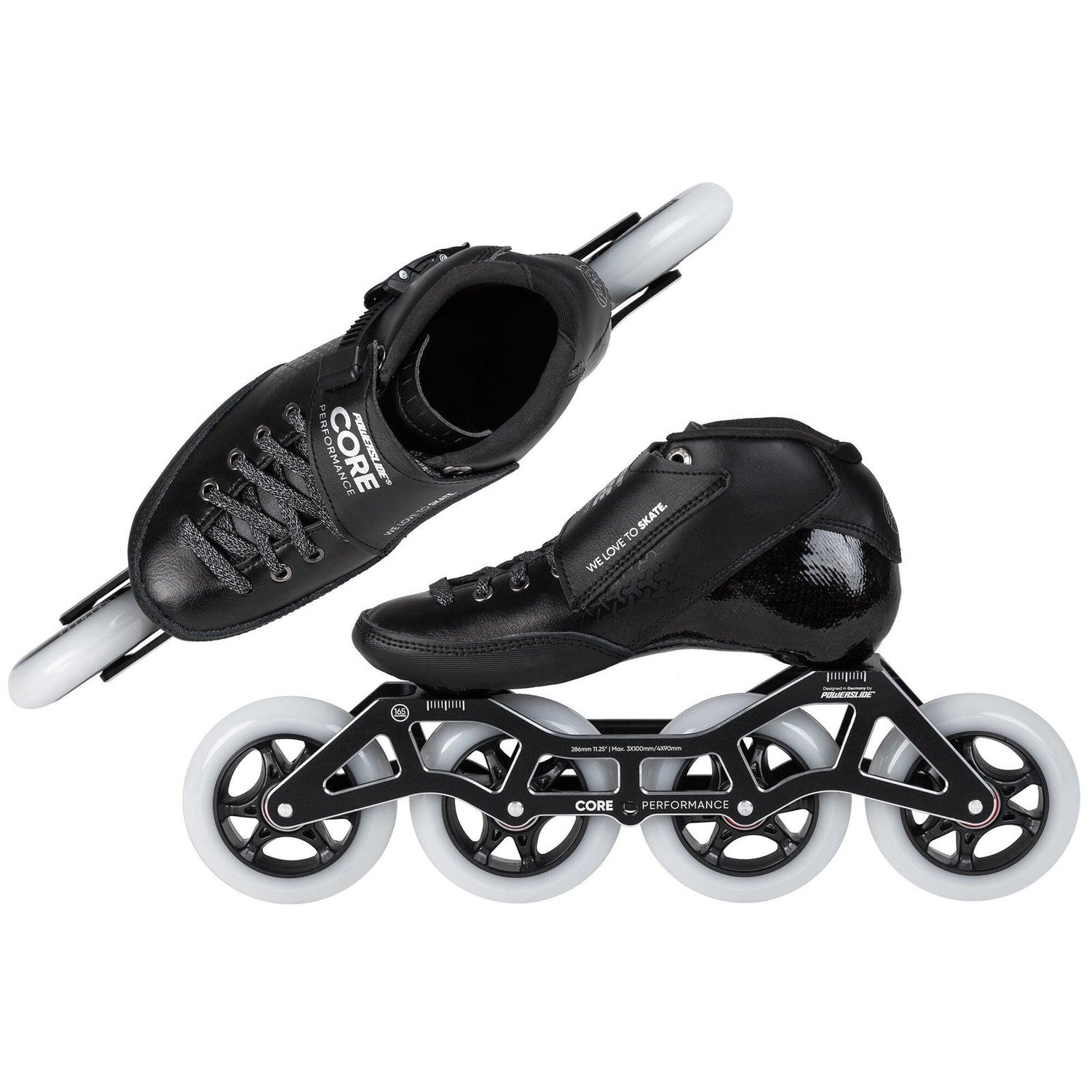 Core Performance Black 4X90 Racing Paten