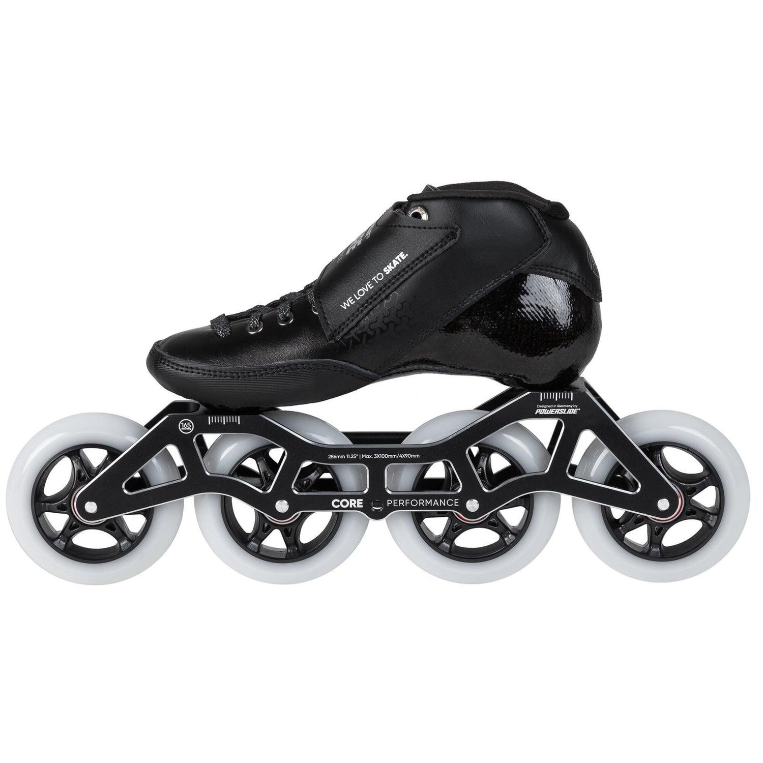 Core Performance Black 4X90 Racing Paten