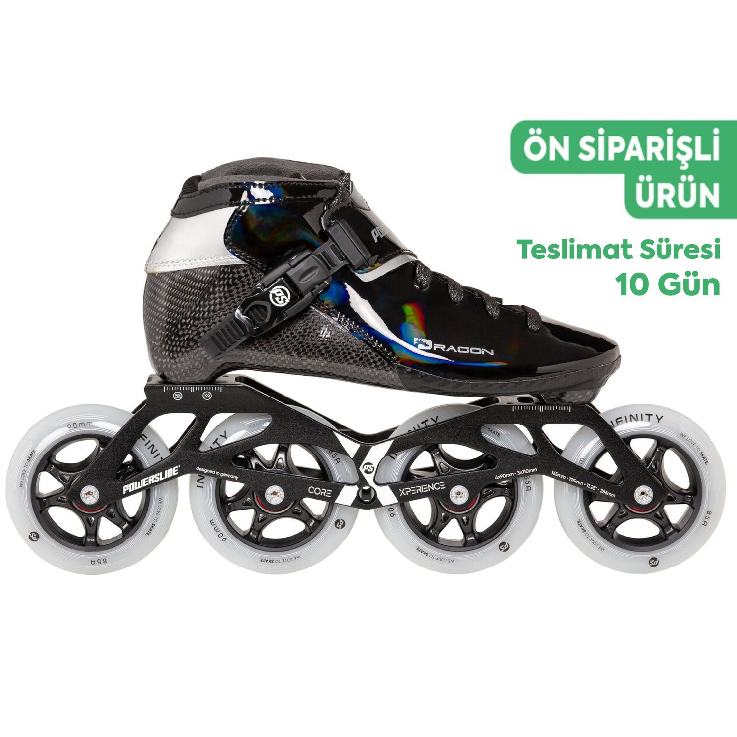 Dragon Black 90 Racing Paten