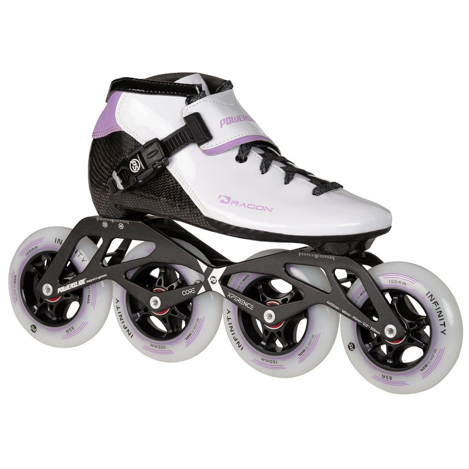 Dragon White 100 Racing Paten
