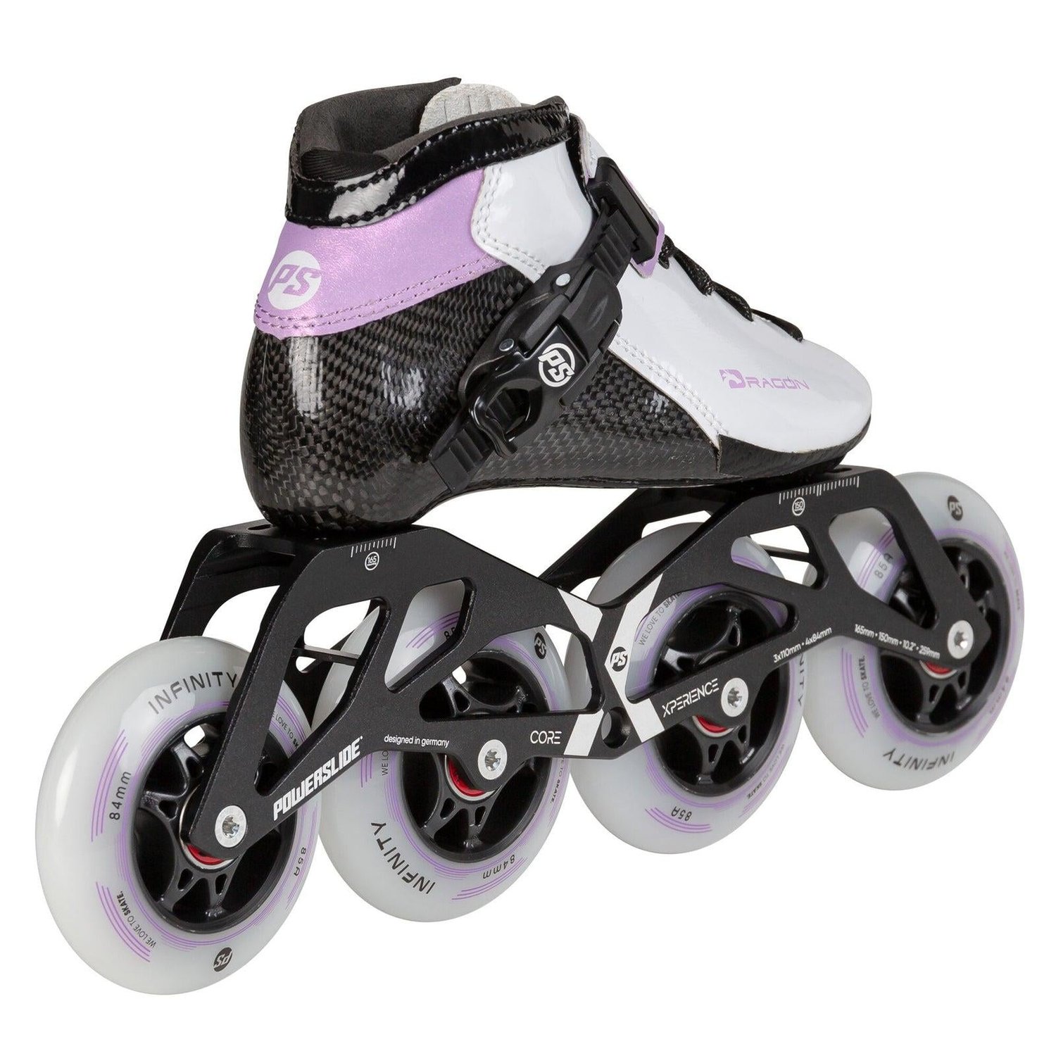 Dragon White 84 Racing Paten