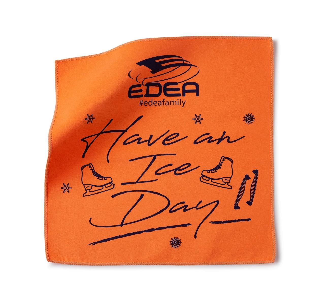Edea Buz Pateni Bıçağı Kurutma Bezi/Havlu (Turuncu)