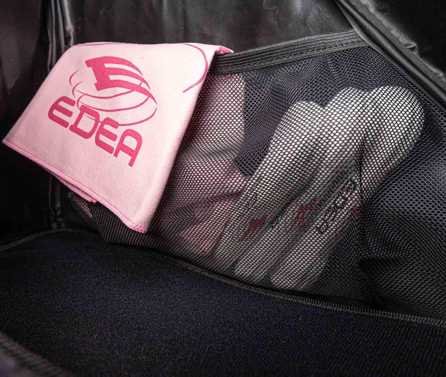 Edea Stripes Paten Çantası Siyah