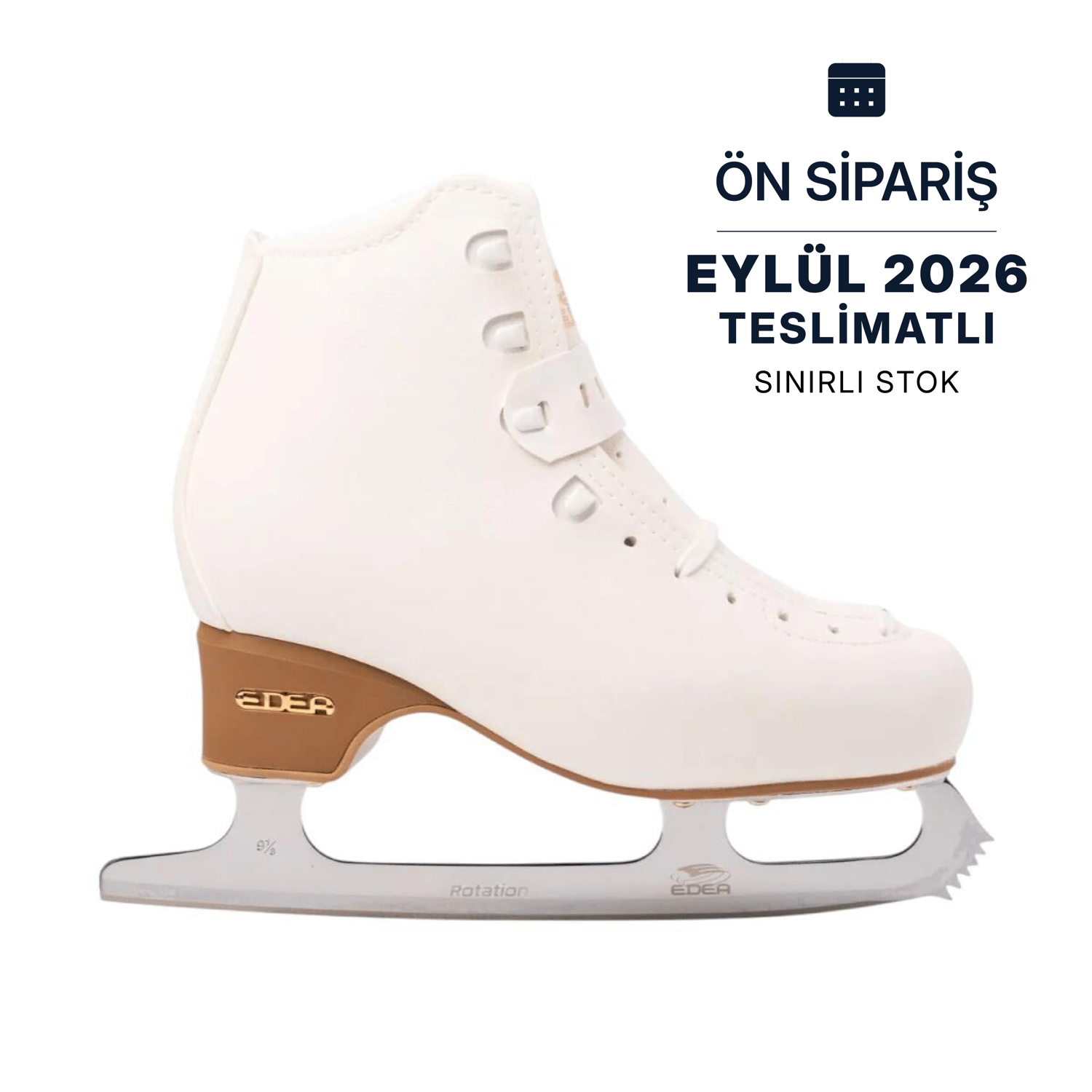 Edea Tempo Ivory + Balance Çelik Buz Pateni Seti - Eylül Teslimat