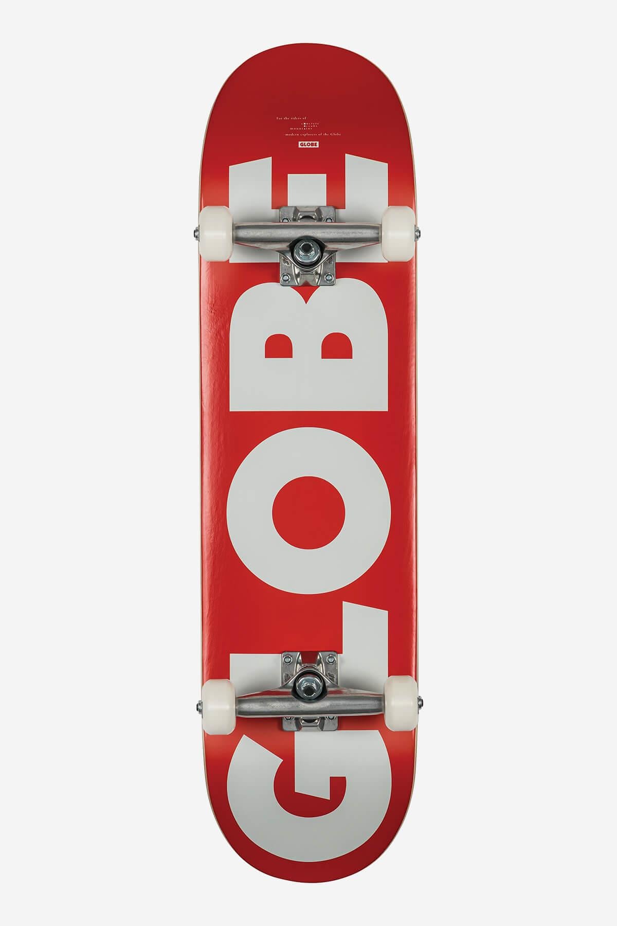 Globe G0 Fubar - Red/White I 8.25