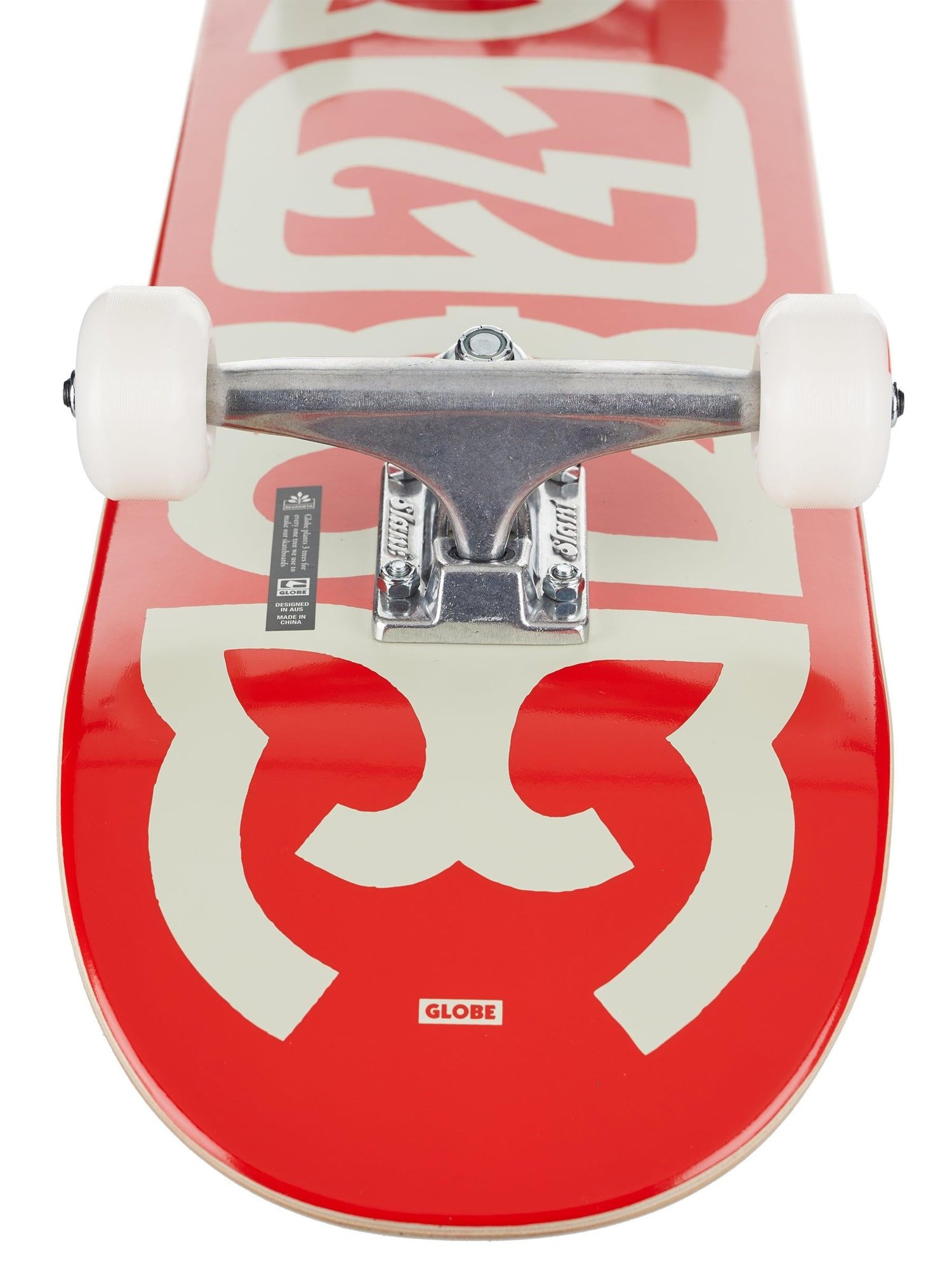 Globe G0 Heyman - Red/Off-White I 8.0
