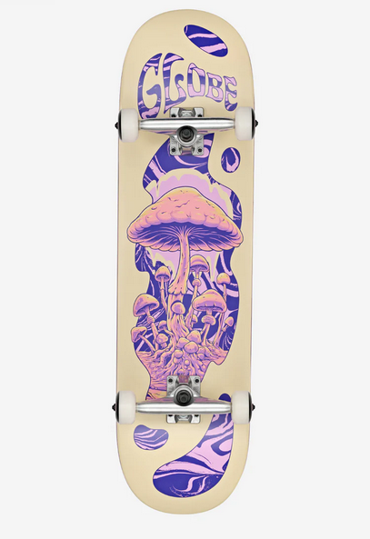 Globe G1 Mind Expansion - Off-White/Purple I 8.5