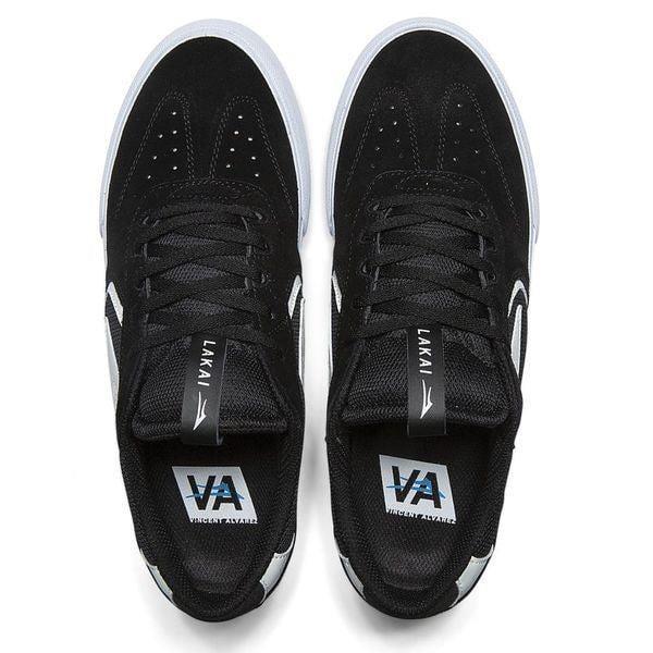 Lakai Atlantic Vulc Black/White Suede