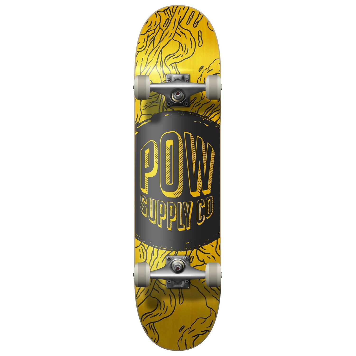 Pow Supply Co 8,25 Logo Orb Y Complete Kaykay