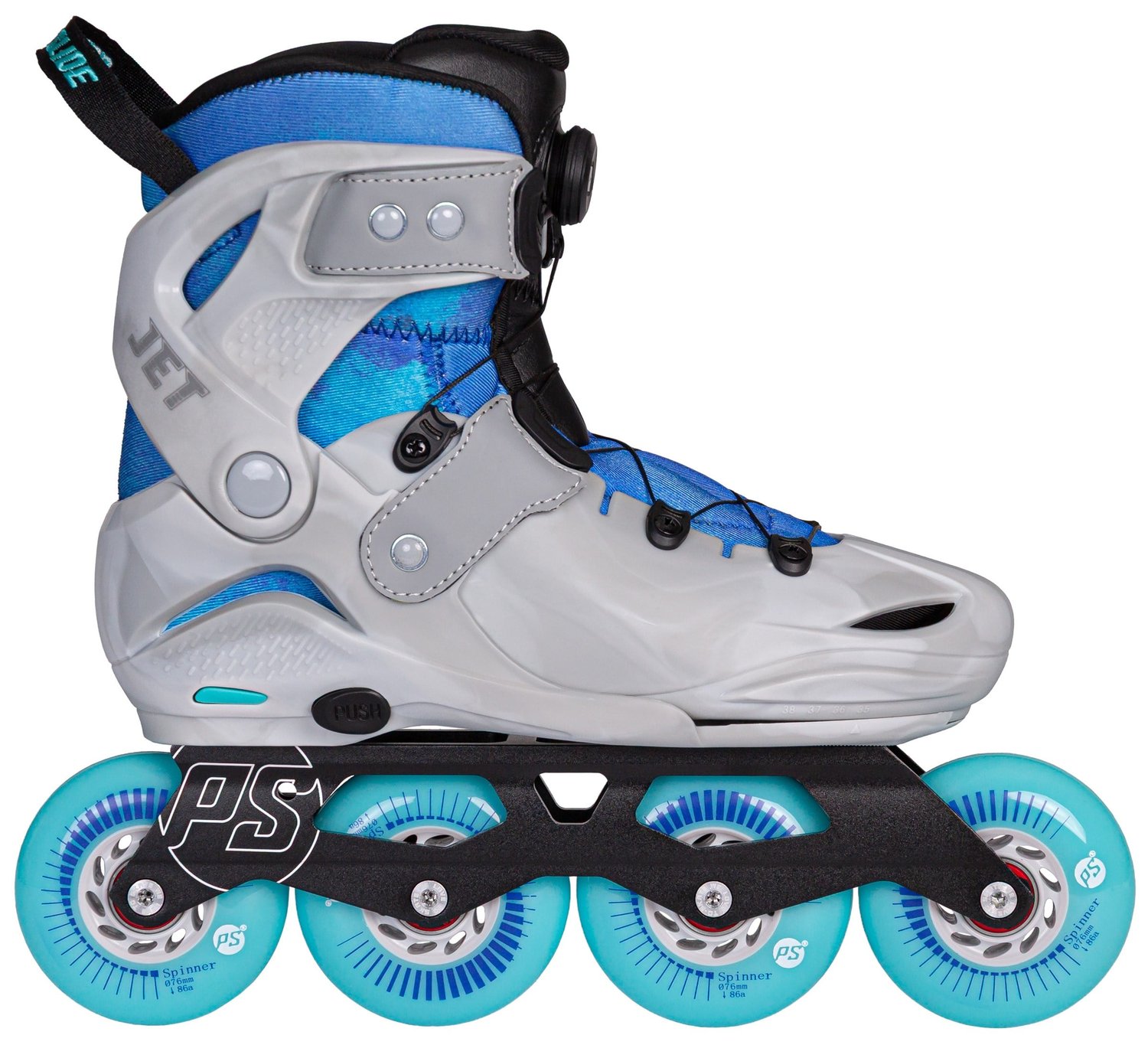 Powerslide Jet Pro PDS Smoky Grey adj. Çocuk Pateni