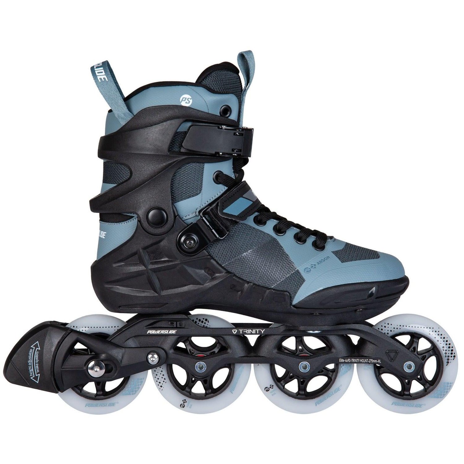 Powerslide Phuzion Argon Grey 90