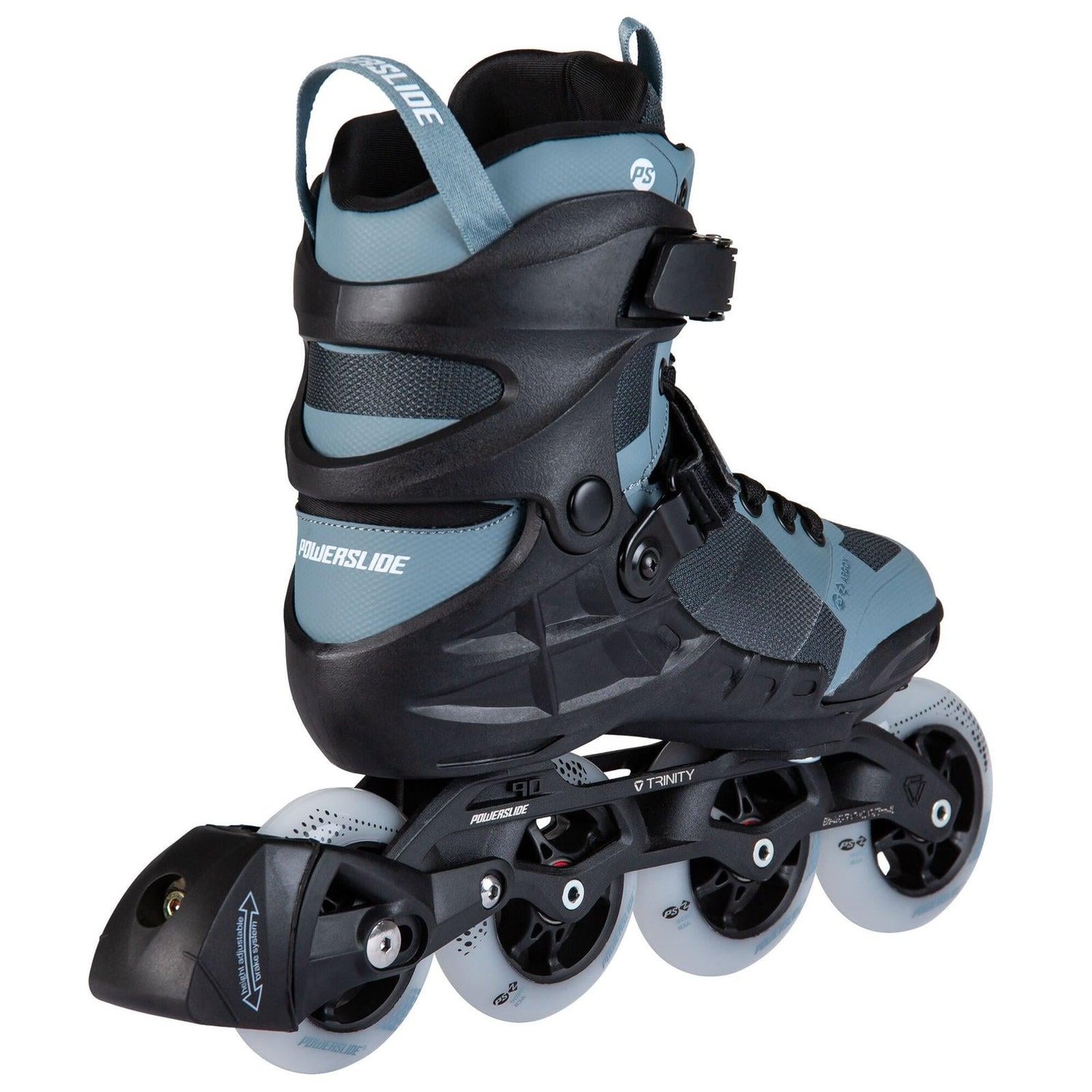 Powerslide Phuzion Argon Grey 90