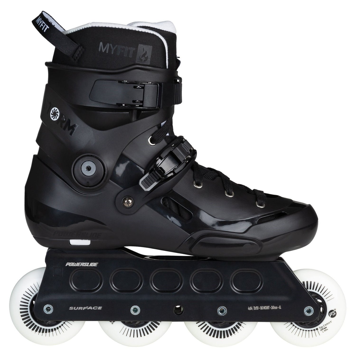 Powerslide Storm Black 80 Urban Paten
