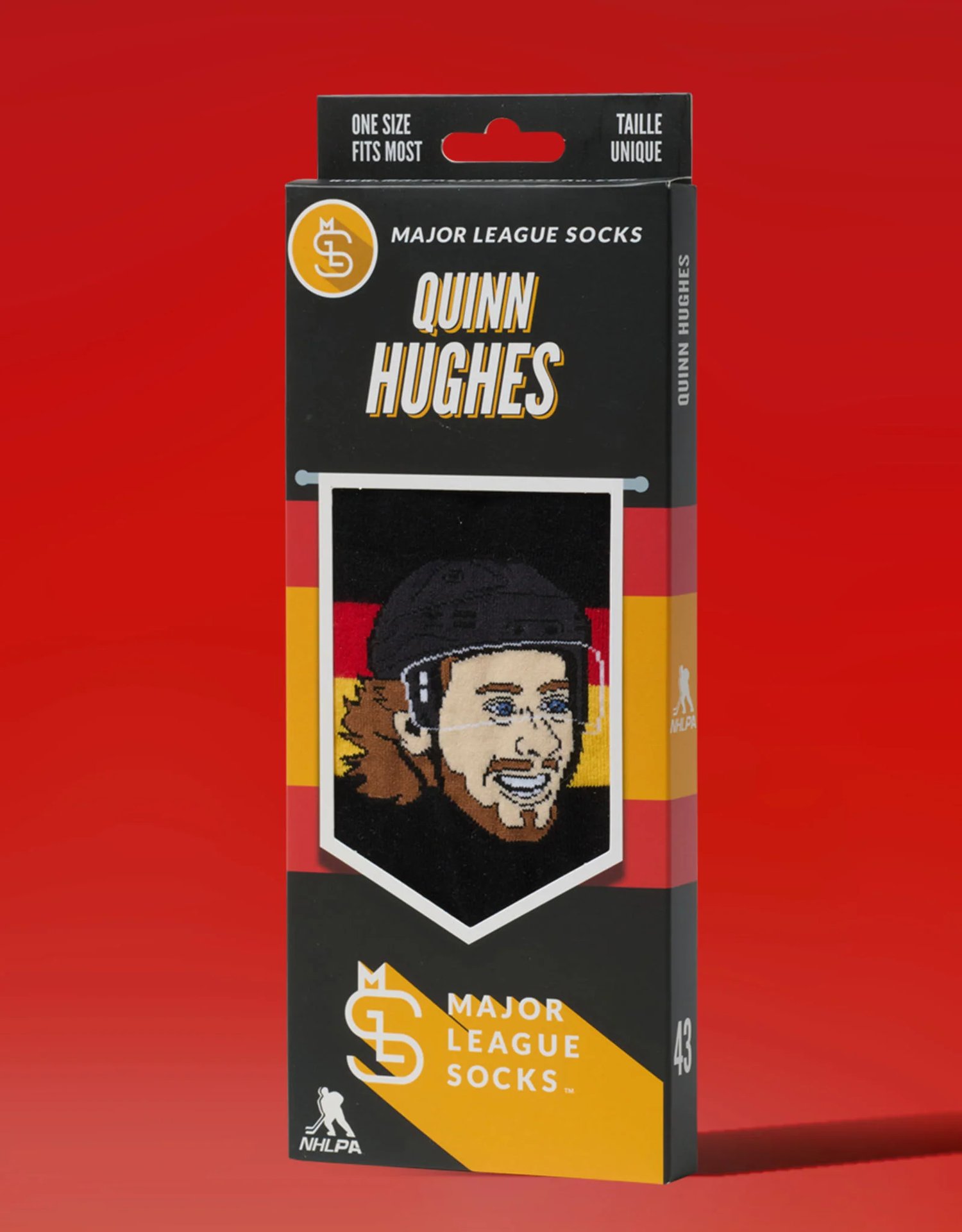 QUINN HUGHES Hokey Çorabı