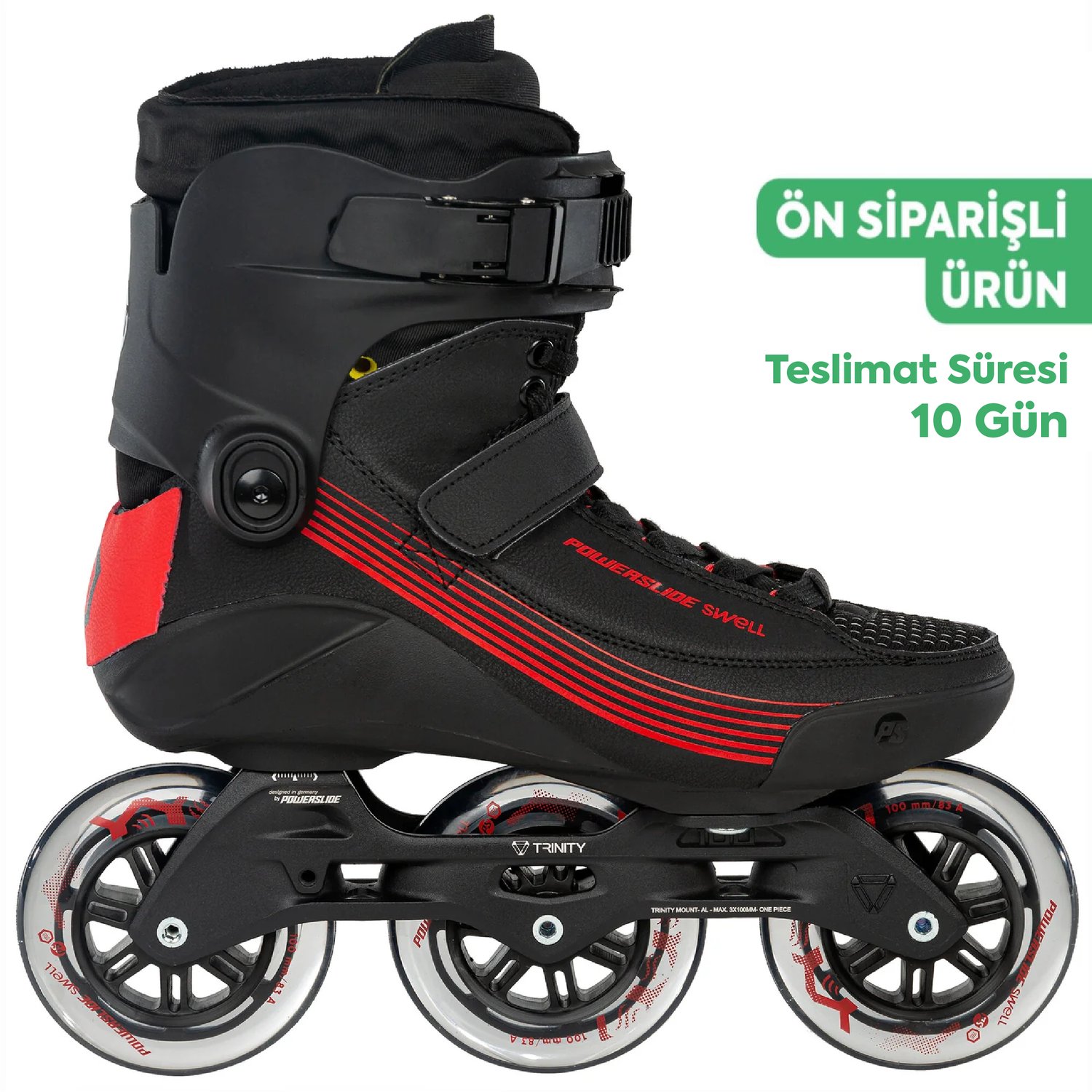 Swell Black 100 - 3D Adapt Fitness Paten
