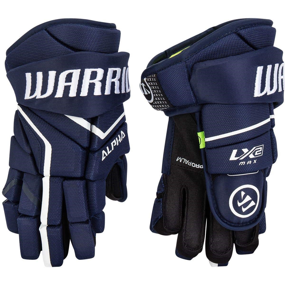 Warrior Alpha LX 2 MAX JUNIOR Hokey Eldiveni I NAVY