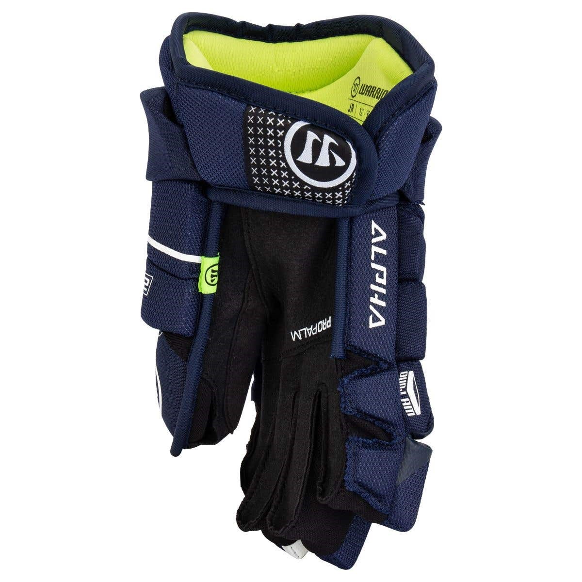 Warrior Alpha LX 2 MAX JUNIOR Hokey Eldiveni I NAVY