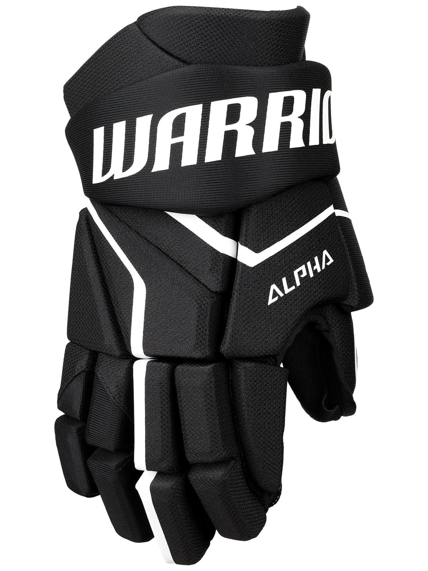 Warrior Alpha LX2 Comp JUNIOR Hokey Eldiveni I BLACK