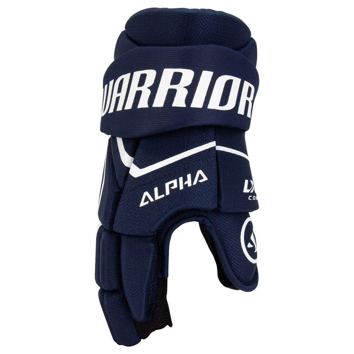Warrior Alpha LX2 Comp JUNIOR Hokey Eldiveni I NAVY