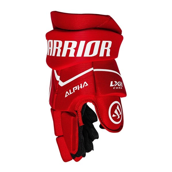 Warrior Alpha LX2 Comp SENIOR Hokey Eldiveni I RED
