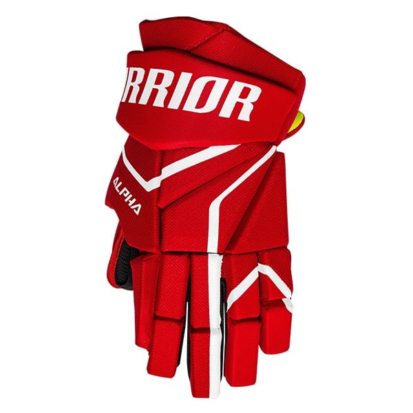 Warrior Alpha LX2 Comp SENIOR Hokey Eldiveni I RED