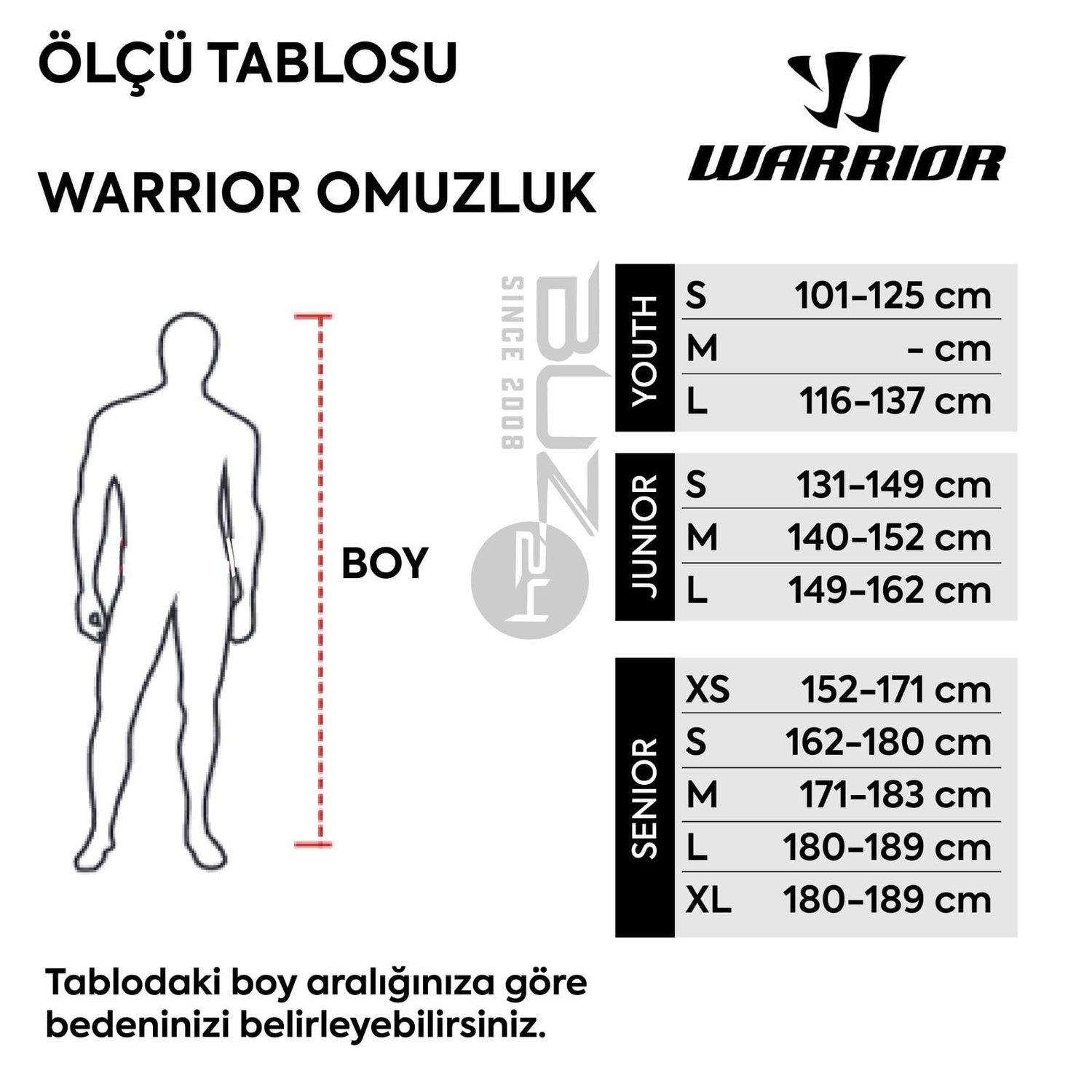 WARRIOR Alpha QX3 JR Omuzluk S