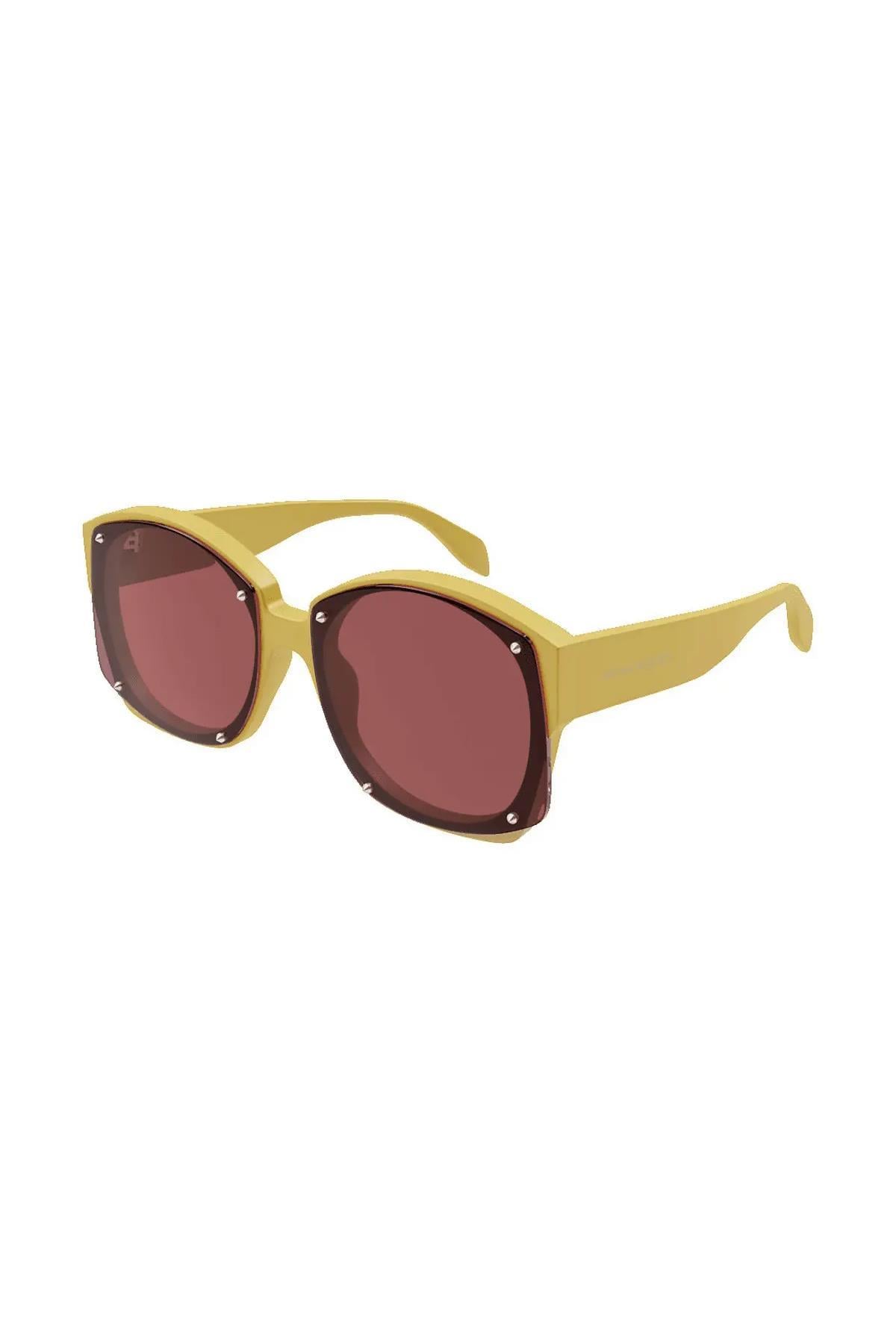 ALEXANDER MCQUEEN 0334S 003 GÜNEŞ GÖZLÜĞÜ