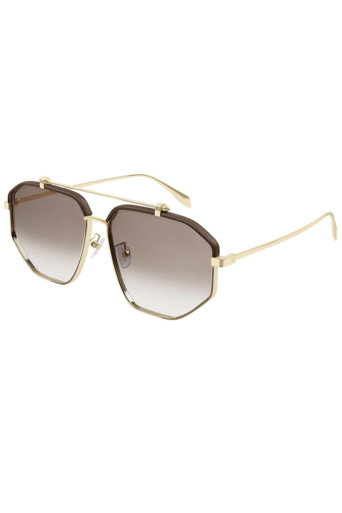 ALEXANDER MCQUEEN 0337S 002 UNISEX GÜNEŞ GÖZLÜĞÜ